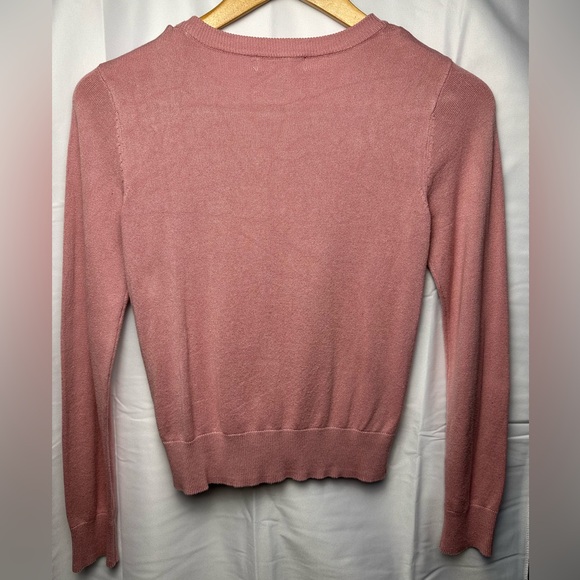 H&M Fine Knit Cardigan in Pink - Picture 3 of 4